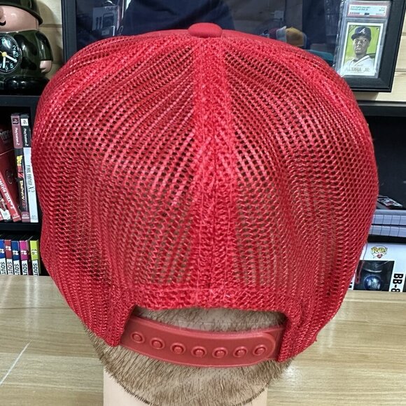 Vintage Hat 80s 90s Super Channel Movie Network Canada Snapback Trucker Mesh - Picture 4 of 6